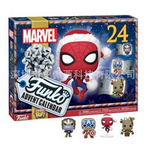 Calendário De Advento Pokémon 2024 Pikachu Homem-Aranha Harry Potter Freddy Krueger Calendários De