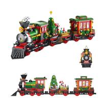 Calendário De Contagem Regressiva De Natal De 24 Dias, Árvore, Papai Noel, Trem, Blocos De Montar Calendário De Contagem Regressiva De Natal De 24 Dias, Árvore, Papai Noel, Trem, Blocos De Montar