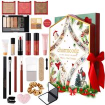 Calendário de maquiagem e advento CHARMCODE, kit de beleza de Natal de 24 dias