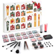 Calendário de maquiagem e advento Gleamkid Christmas 30 unidades para adolescentes Calendário de maquiagem e advento Gleamkid Christmas 30 unidades para adolescentes