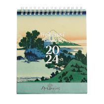 Calendário de mesa 2024 - Hokusai (Vistas do Monte Fuji)