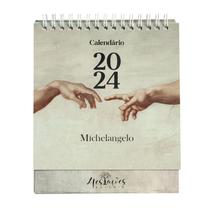 Calendário de mesa 2024 - Michelangelo (A Criação)