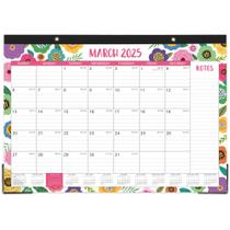 Calendário de mesa Artfan 2025-2026, 18 meses, março a agosto, 43x30cm