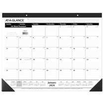 Calendário de Mesa AT-A-GLANCE 2026 Mensal 55x43 cm Grande Calendário de Mesa AT-A-GLANCE 2026 Mensal 55x43 cm Grande
