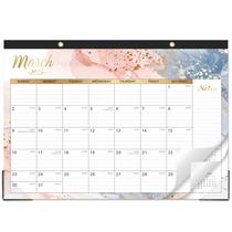 Calendário de mesa Coboll 2025-2026 de março a junho 17x12cm 16 meses Calendário de mesa Coboll 2025-2026 de março a junho 17x12cm 16 meses