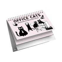 Calendário De Mesa Com Ilustrações De Gatos Fofos, Planejador De 12 Meses, Calendário 2026, Presente