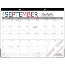 Calendário de mesa GuassLee 2024-2025 44x28cm com blocos pautados