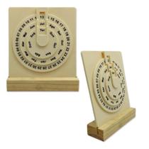 Calendário De Mesa Infinito Permanente Decorativo Home Ofice Calendário De Mesa Infinito Permanente Decorativo Home Ofice