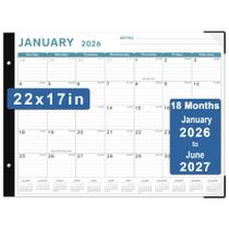 Calendário de Mesa KOPEESY 56x43 cm 18 Meses 2026-2027 Calendário de Mesa KOPEESY 56x43 cm 18 Meses 2026-2027