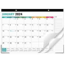 Calendário de mesa Libroter 2024 de janeiro a dezembro Morandi