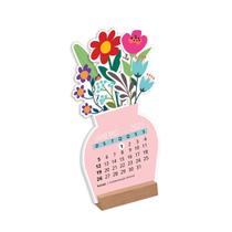 Calendario De Mesa Vasinho Flores 2025 Fina Ideia Calendario De Mesa Vasinho Flores 2025 Fina Ideia