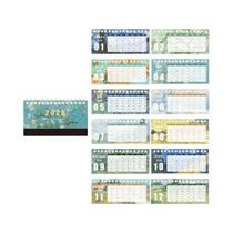 Calendário De Mesa Vintage 2026 Com Pinturas, Bloco De Notas E Planejador Mensal Para Casa,