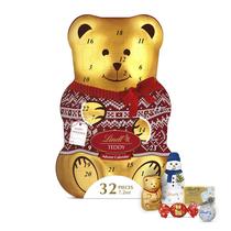 Calendário de Natal e Advento da Lindt Teddy, sortido em 204g Calendário de Natal e Advento da Lindt Teddy, sortido em 204g