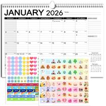 Calendário de Parede AECCN 2026, 18 Meses, Papel Grosso, 43 x 30 cm Calendário de Parede AECCN 2026, 18 Meses, Papel Grosso, 43 x 30 cm