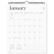 Calendário de Parede Cabrix 2025-2026 (18 Meses) - 15x12cm