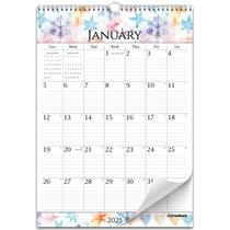 Calendário de parede CRANBURY 2023 Seasons Design com adesivos de 12 x 17 polegadas