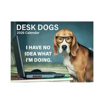 Calendário De Parede Engraçado De Cachorro Fazendo Cocô 2026, Planejador Mensal, Organizador,