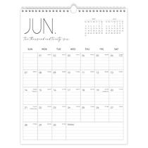 Calendário de Parede GuassLee 2026-2027 35x28 cm 19 Meses Calendário de Parede GuassLee 2026-2027 35x28 cm 19 Meses