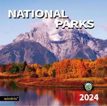 Calendário de parede windrio 2024 National Park 30x60cm