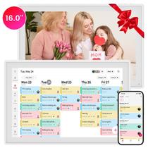 Calendário Digital Inteligente Anyuse 16" com Tela Sensível ao Toque e Sincronização