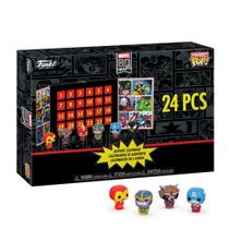 Calendário do Advento, 80º aniversário da Funko Marvel, 24 figuras Calendário do Advento, 80º aniversário da Funko Marvel, 24 figuras