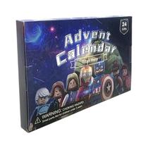 Calendário Do Advento Com Figuras De Anime Para Meninas, 24 Peças, Lego, Robô, Pokémon, Pony, Harry