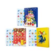 Calendário Do Advento Com Mini Figuras De Pokémon, Caixa De Presente Pikachu Bulbasaur, Brinquedo De