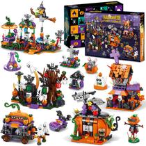 Calendário do Advento de Halloween Kederwa 2024 com 31 mini-conjuntos para crianças Calendário do Advento de Halloween Kederwa 2024 com 31 mini-conjuntos para crianças