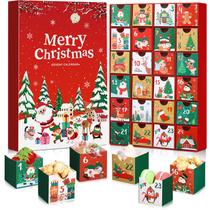 Calendário do Advento de Natal contém 24 dias com caixa vazia Calendário do Advento de Natal contém 24 dias com caixa vazia