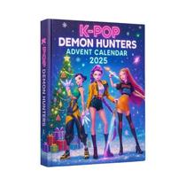 Calendário Do Advento De Natal K-pop Demon Hunting Com 24 Caixas Surpresa, Bonecos De Halloween,