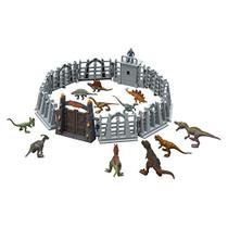 Calendário do Advento do Feriado do Domínio do Mundo Jurássico com contagem regressiva de 24 dias, presentes surpresa diários incluem mini dinossauros de brinquedo, mini figuras humanas e acessórios - Jurassic World Toys