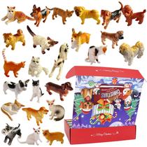 Calendário do Advento: Estatuetas de Natal e cães e gatos da Aviski 2024