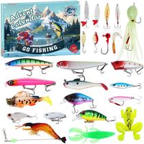 Calendário do Advento Fishing Lure Funewest 2024 para homens adultos