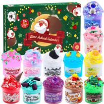 Calendário do Advento Funewest Slime de Natal 2024 - Com Lodo e Brinquedos Calendário do Advento Funewest Slime de Natal 2024 - Com Lodo e Brinquedos