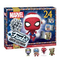 Calendário do Advento Funko Pop! Marvel - Edição Holiday