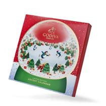 Calendário do Advento Godiva Chocolatier 2024 Deluxe - Edição Bola de Neve