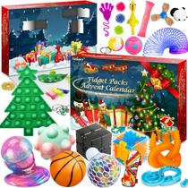 Calendário do Advento HelloJoy Christmas Pop Fidgets 2024 Kids