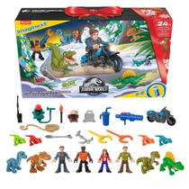 Calendário do Advento Imaginext Jurassic World Fisher-Price - 3+ Anos