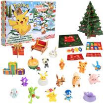 Calendário do Advento Jazwares Pokémon Holiday 24 peças ou mais de 4 anos