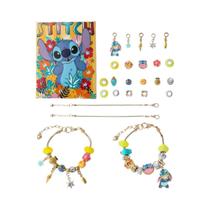 Calendário Do Advento Lilo & Stitch Da Disney, Caixa Surpresa, Pulseira DIY Fofa E Doce, Presente De