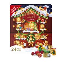 Calendário do Advento Lindt Holiday Teddy Bear Chocolate 130g Calendário do Advento Lindt Holiday Teddy Bear Chocolate 130g