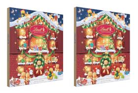 Calendário do Advento Lindt Teddy Bear Candy & Chocolate 130g x2