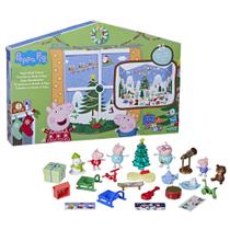 Calendário do Advento Peppa Pig Peppa's Kids com 24 brinquedos surpresa