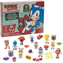 Calendário do Advento Sonic The Hedgehog 2024 - 24 Bonecos de 2,5 Polegadas