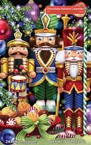 Calendário do Advento Vermont Christmas Company Nutcrackers Chocol