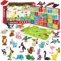 Calendário do Advento Wisdom Castle 2024 Animal Building Block Kids Calendário do Advento Wisdom Castle 2024 Animal Building Block Kids