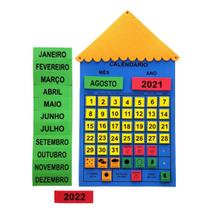 Calendário E Aniversariante Do Mês Painel Em Eva