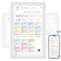 Calendário eletrônico inteligente TABWEE 15,6" com suporte de parede