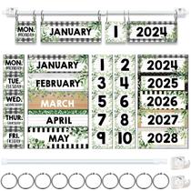 Calendário flip para sala de aula Ragnhild Eucalyptus com 60 cartões Calendário flip para sala de aula Ragnhild Eucalyptus com 60 cartões