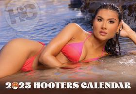 Calendário Hooters 2025 - 15 Meses com Fotos de 200 Garotas e Cupons